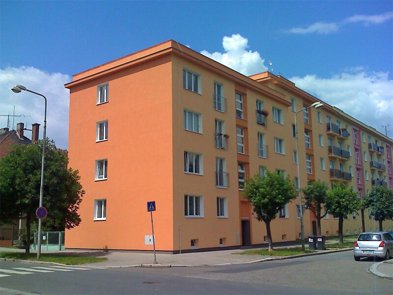 Kompletní revitalizace bytového domu Rychtaříkova 46, 48