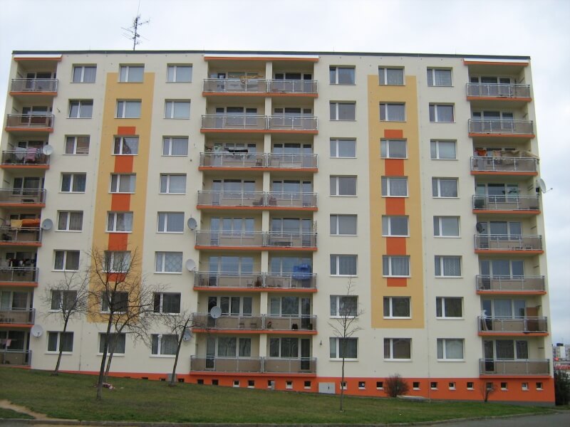 Kompletní revitalizace panelového domu Kralovická 1,3 Plzeň